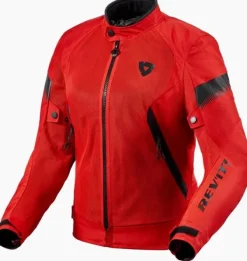 REV'IT Motorjassen-Control Air H2O Ladies Motorjas Red/Black