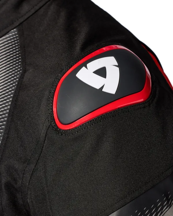 REV'IT Motorjassen-Contro H2O otorja Back/Red