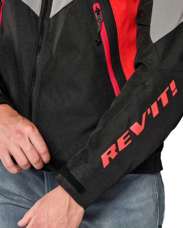 REV'IT Motorjassen-Contro H2O otorja Back/Red