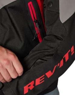 REV'IT Motorjassen-Contro H2O otorja Back/Red