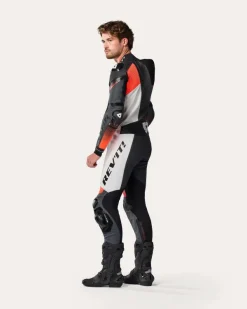 REV'IT Motorpakken-Control Onepiece Black/Neon Red