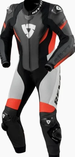 REV'IT Motorpakken-Control Onepiece Black/Neon Red