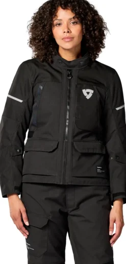 REV'IT Motorjassen-Convergent H2O Ladies Motorjas Black