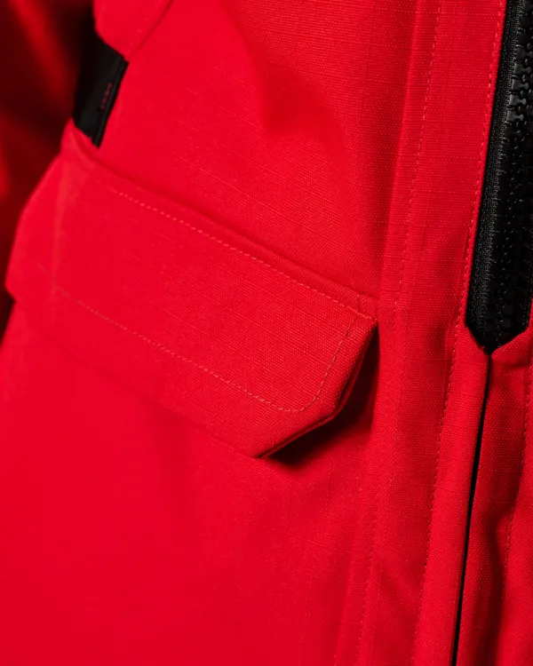 REV'IT Motorjassen-Convergent H2O Ladies Motorjas Red/Black