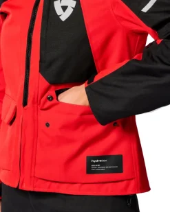 REV'IT Motorjassen-Convergent H2O Ladies Motorjas Red/Black