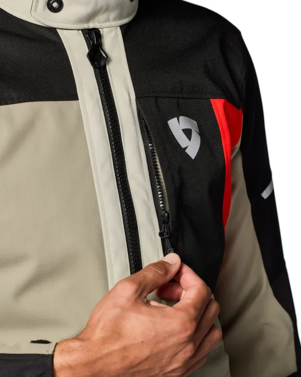 REV'IT Motorjassen-Convergent H2O otorja and/Red
