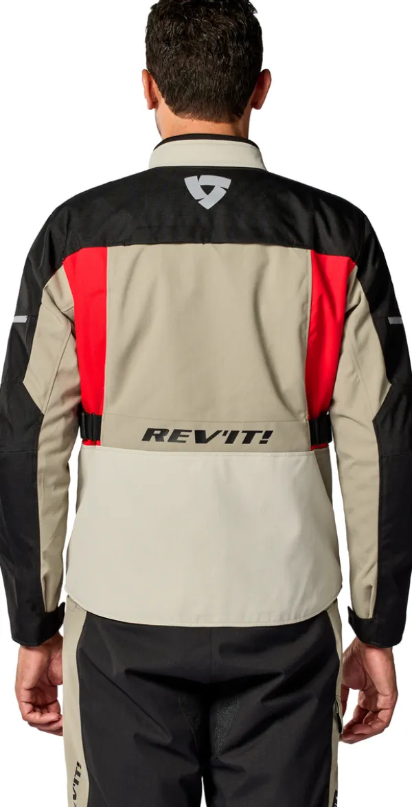 REV'IT Motorjassen-Convergent H2O otorja and/Red