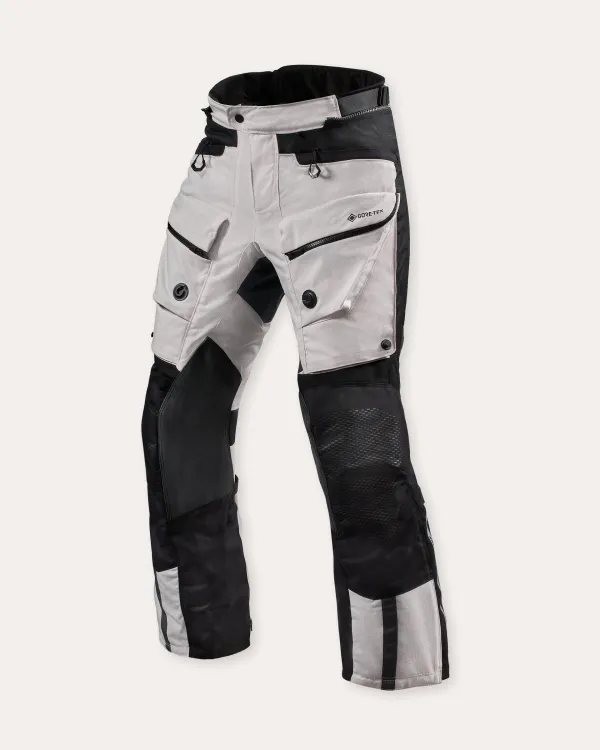 REV'IT Motorbroeken-Defender 3 GTX Motorbroek Silver/Black
