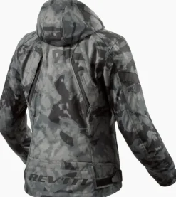 REV'IT Motorjassen-Flare 3 H2O Ladies Motorjas Camo Dark Grey