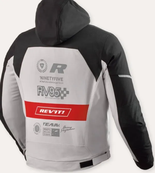 REV'IT Motorjassen-Hate H2O otorja Back/Red