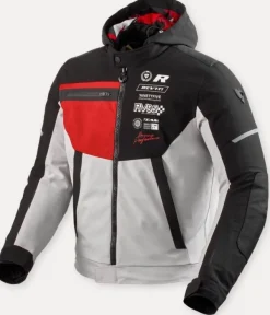 REV'IT Motorjassen-Hate H2O otorja Back/Red