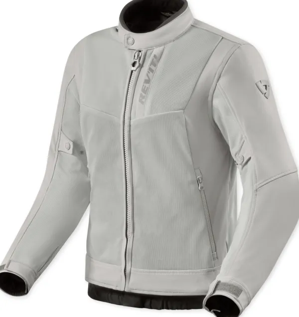 REV'IT Motorjassen-Highcrest H2O Ladies Motorjas Silver