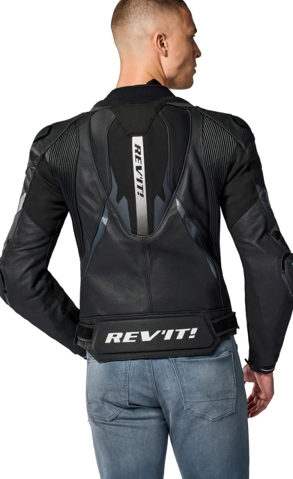 REV'IT Motorjassen-Hyperspeed 3 Pro Motorjas Black/Anthracite