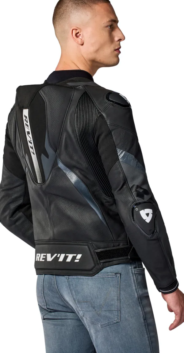 REV'IT Motorjassen-Hyperspeed 3 Pro Motorjas Black/Anthracite