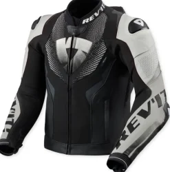 REV'IT Motorjassen-Hyperspeed 3 Pro Motorjas Black/White