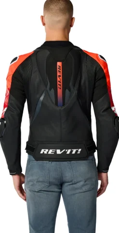 REV'IT Motorjassen-Hyperspeed 3 Pro Motorjas Black/Red