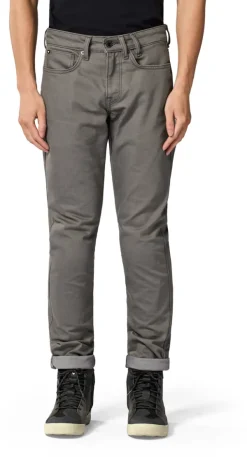REV'IT Motorjeans-Jamison Slim Motorjeans Black Olive