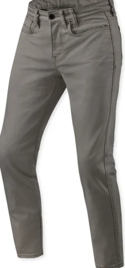 REV'IT Motorjeans-Jamison Slim Motorjeans Black Olive