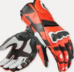 REV'IT Motorhandschoenen-Jerez 4 Gove Neon Red/Back