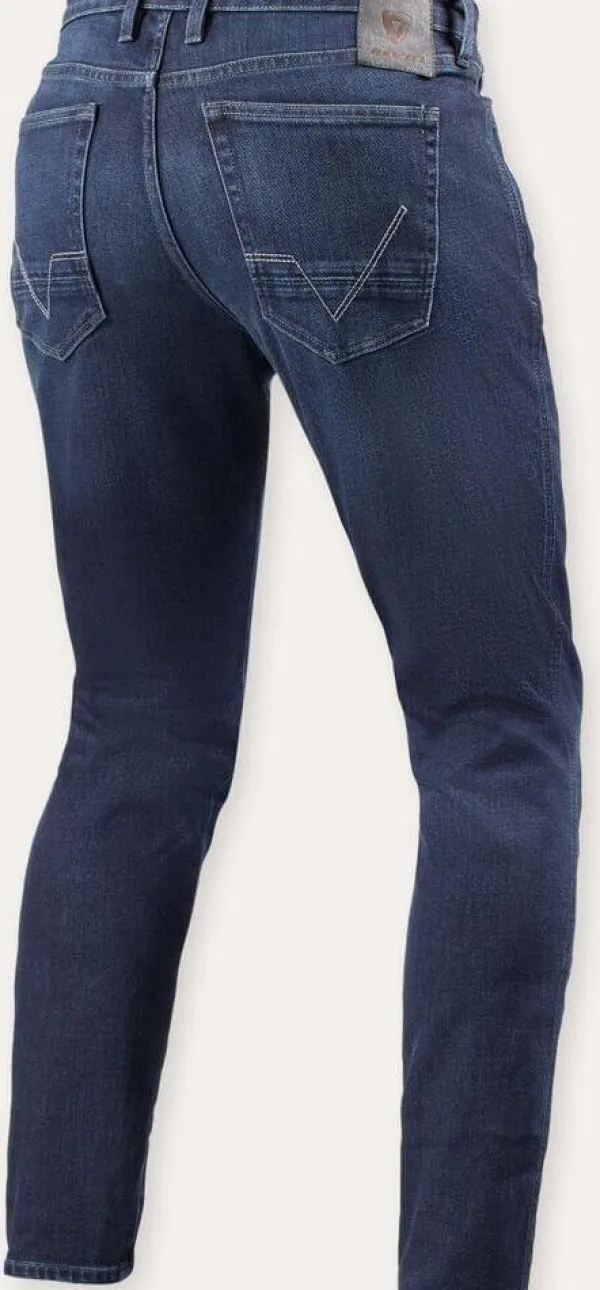 REV'IT Motorjeans-Kai Skinny Motorjeans Medium Blue Stone