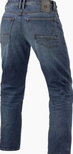 REV'IT Motorjeans-Lombard 3 RF Motorjeans Medium Blue Stone