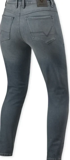 REV'IT Motorjeans-Marley Ladies SK Motorjeans Medium Grey Used