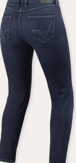 REV'IT Motorjeans-Marzia Skinny Ladies Motorjeans Medium Blue Stone