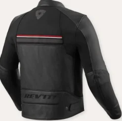 REV'IT Motorjassen-Mile 2 Motorjas Black/Red