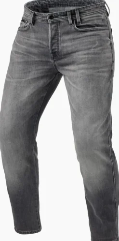 REV'IT Motorjeans-Ortes TF Motorjeans Medium Grey Used