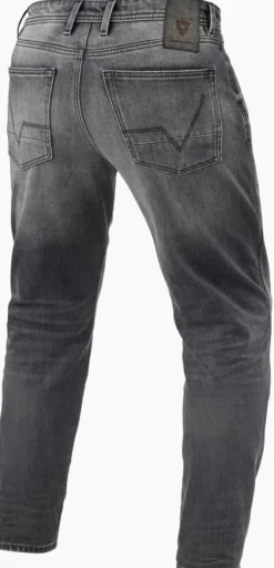 REV'IT Motorjeans-Ortes TF Motorjeans Medium Grey Used