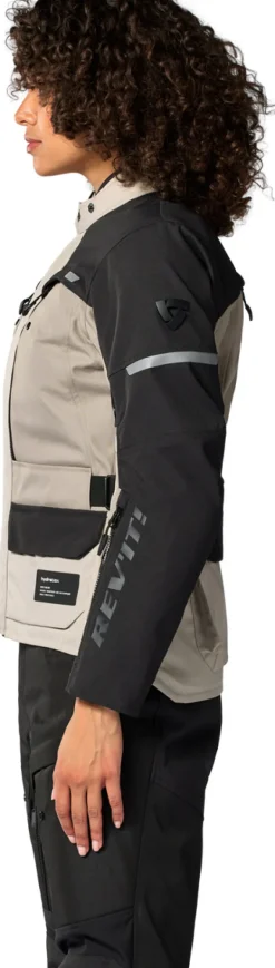 REV'IT Motorjassen-Outback 5 H2O Ladies Motorjas Sand/Black