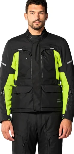 REV'IT Motorjassen-Outback 5 H2O otorja Back/Neon Yeow