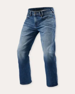 REV'IT Motorjeans-Philly 3 LF Motorjeans Medium Blue Used