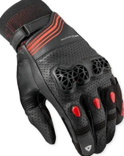 REV'IT Motorhandschoenen-Poitron Gove Back/Red