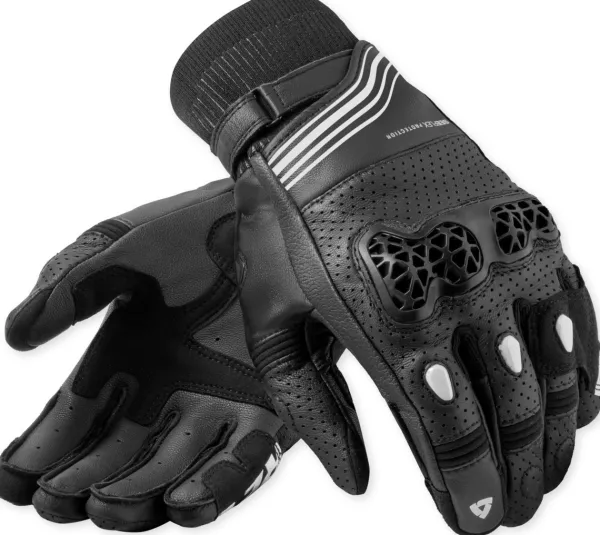 REV'IT Motorhandschoenen-Poitron Gove Back/White