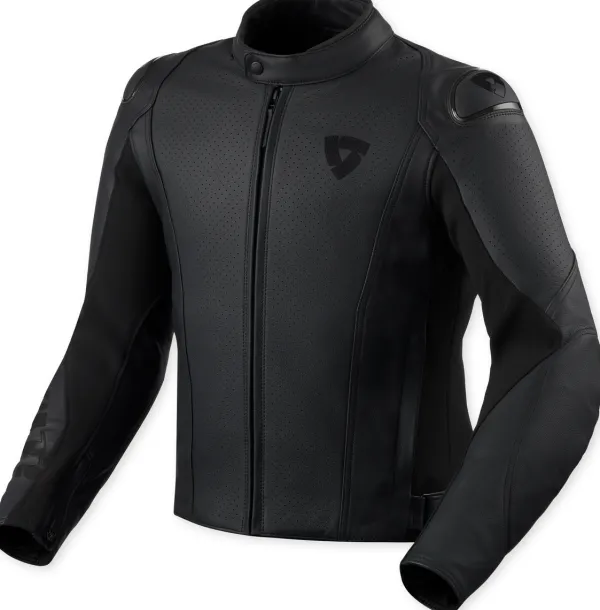 REV'IT Motorjassen-Quadratic Motorjas Black