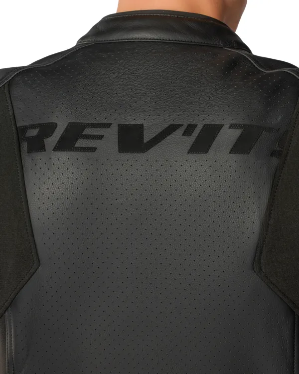 REV'IT Motorjassen-Quadratic Motorjas Black/White