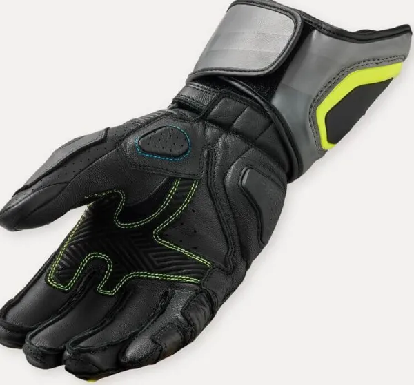 REV'IT Motorhandschoenen-Quantu 3 Gove Grey/Neon Yeow
