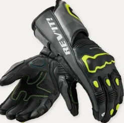 REV'IT Motorhandschoenen-Quantu 3 Gove Grey/Neon Yeow