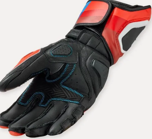 REV'IT Motorhandschoenen-Quantu 3 Gove Neon Red/Bue