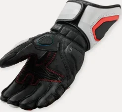 REV'IT Motorhandschoenen-Quantu 3 Gove White/Neon Red