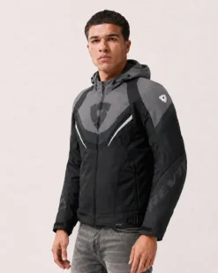 REV'IT Motorjassen-Quantu 3 H2O otorja Back/Grey