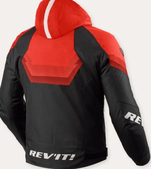 REV'IT Motorjassen-Quantu 3 H2O otorja Back/Red