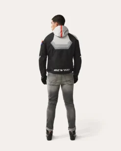 REV'IT Motorjassen-Quantu 3 H2O otorja Back/ight Grey