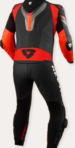 REV'IT Motorpakken-Quantum 3 One Piece Anthracite/Neon Red
