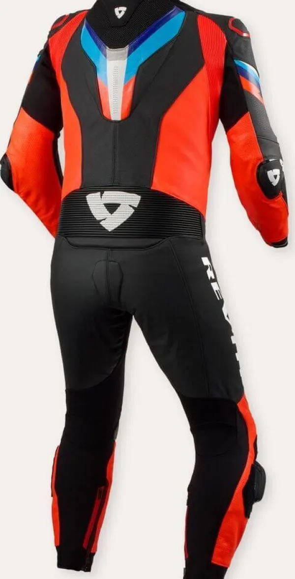 REV'IT Motorpakken-Quantum 3 One Piece Neon Red/Black
