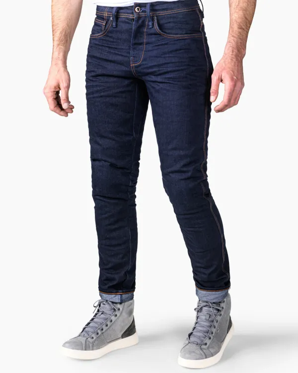 REV'IT Motorjeans-Reed SF Motorjeans Dark Blue Used