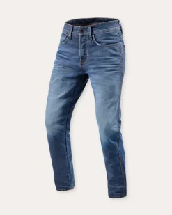 REV'IT Motorjeans-Reed SF Motorjeans Medium Blue Used