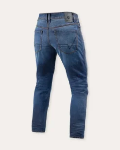 REV'IT Motorjeans-Reed SF Motorjeans Medium Blue Used