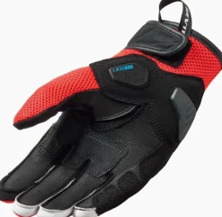 REV'IT Motorhandschoenen-Rito Gove Back/Neon Red